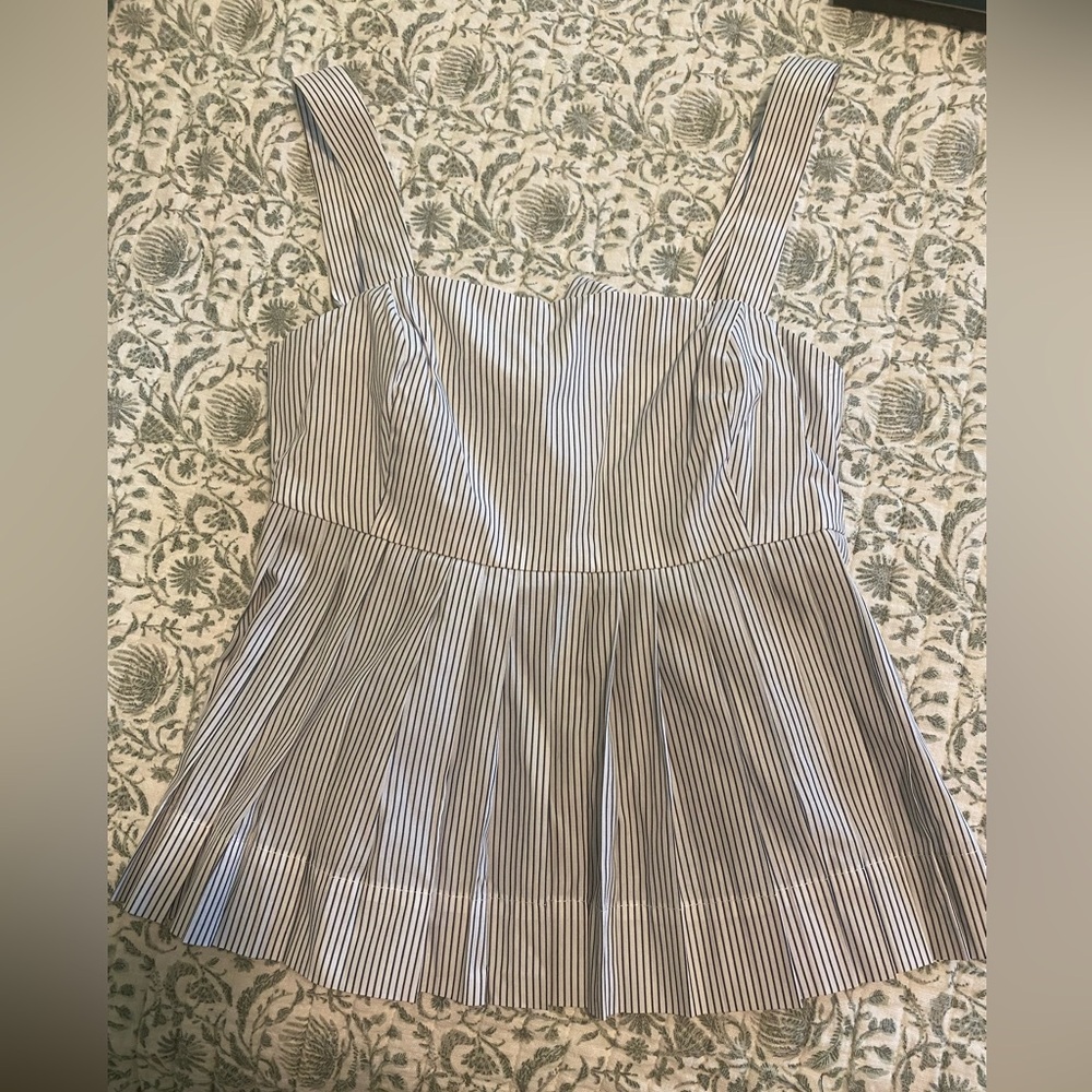 Greylin top with pleats